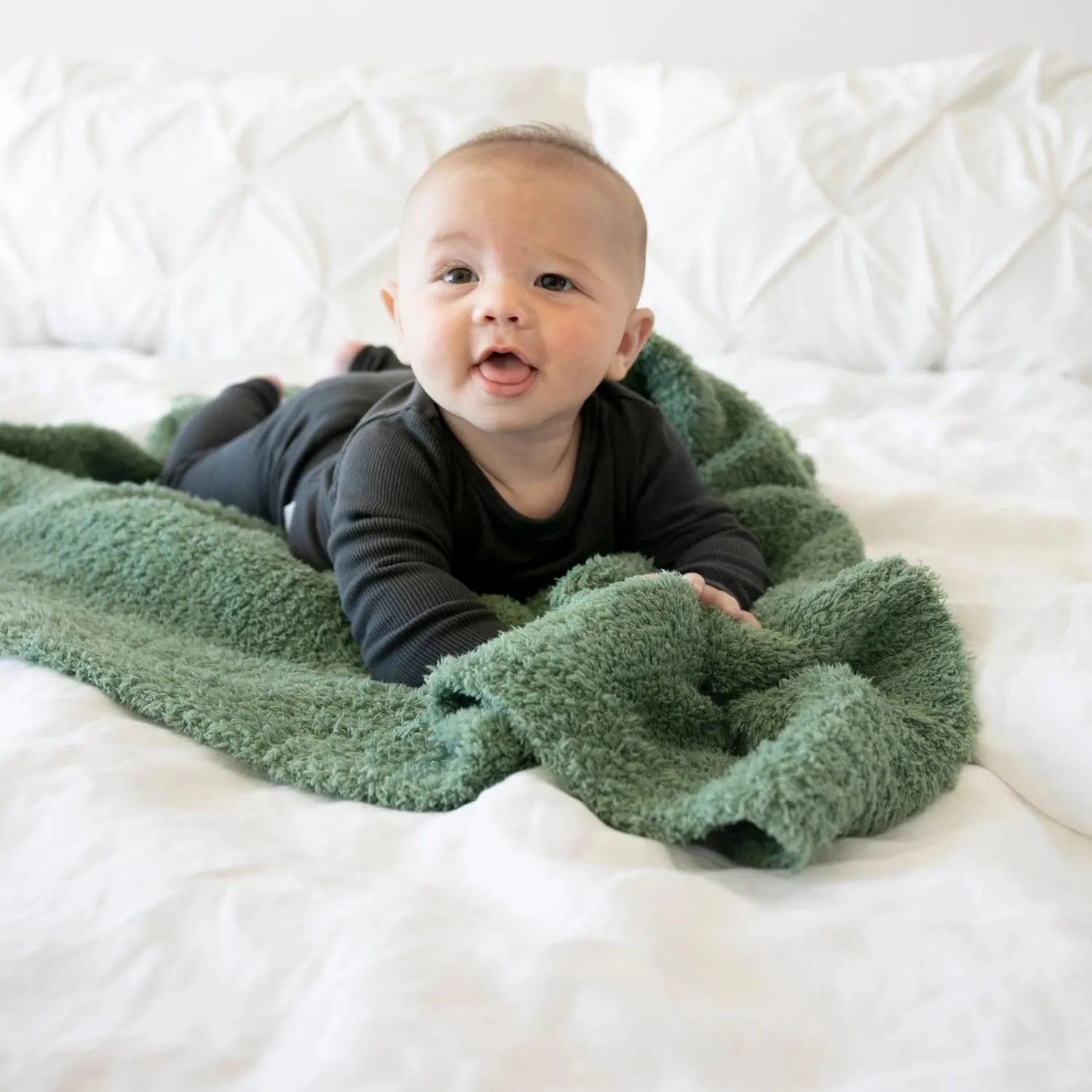 Bamboni Receiving Blankets Soft Breathable Baby Blankets Saranoni Everetts Place Boutique 55.00