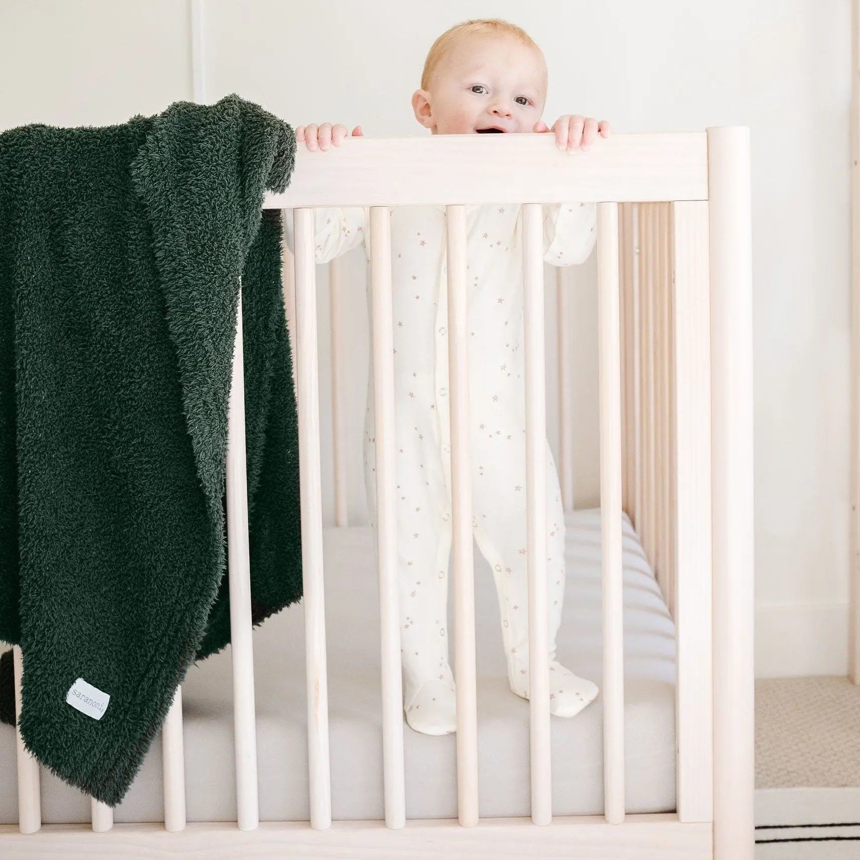 Bamboni Receiving Blankets Soft Breathable Baby Blankets Saranoni Everetts Place Boutique