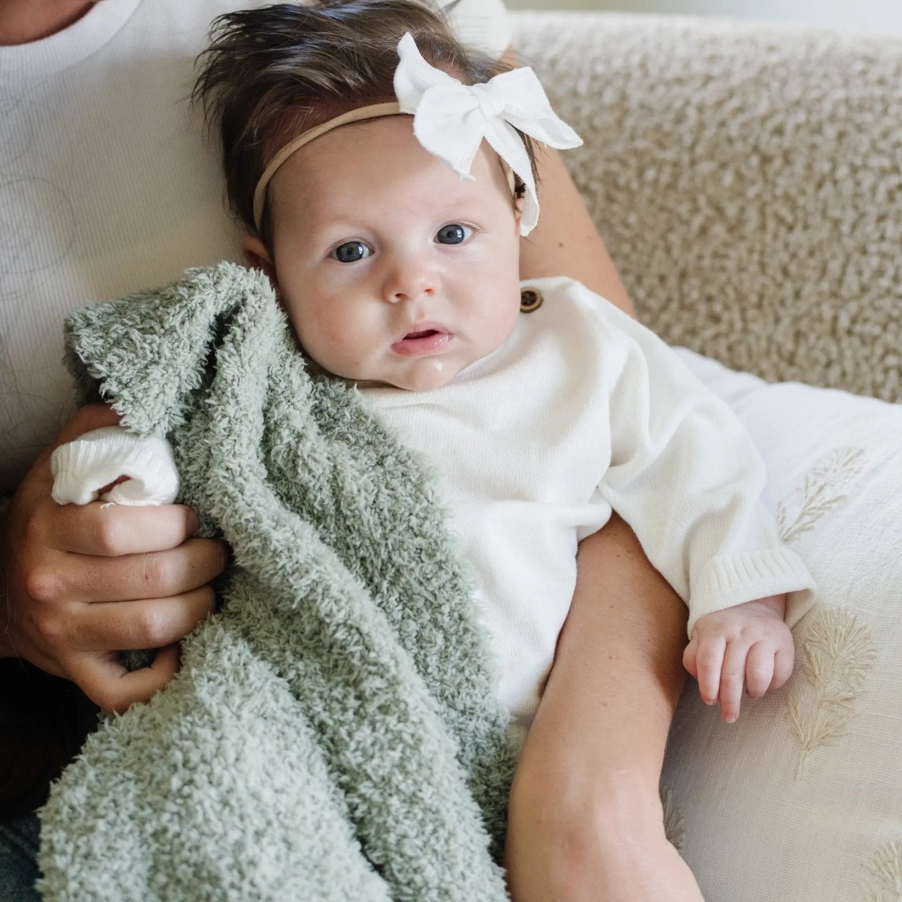 Bamboni Receiving Blankets Soft Breathable Baby Blankets Saranoni Everetts Place Boutique