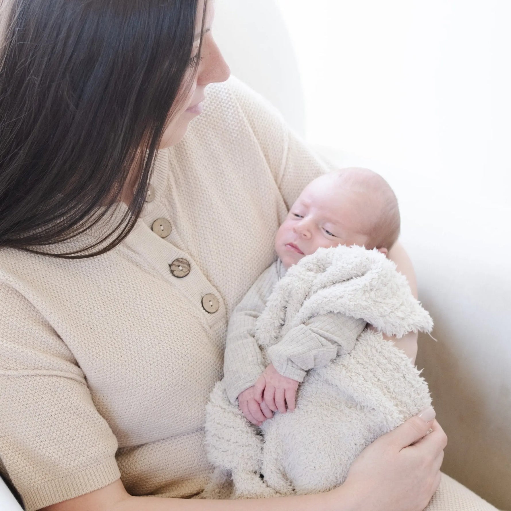 Bamboni Receiving Blankets Soft Breathable Baby Blankets Saranoni Everetts Place Boutique