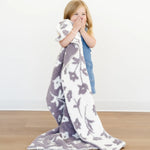 Bamboni Toddler Blanket Double Layer for Cozy Warmth Saranoni Everetts Place Boutique