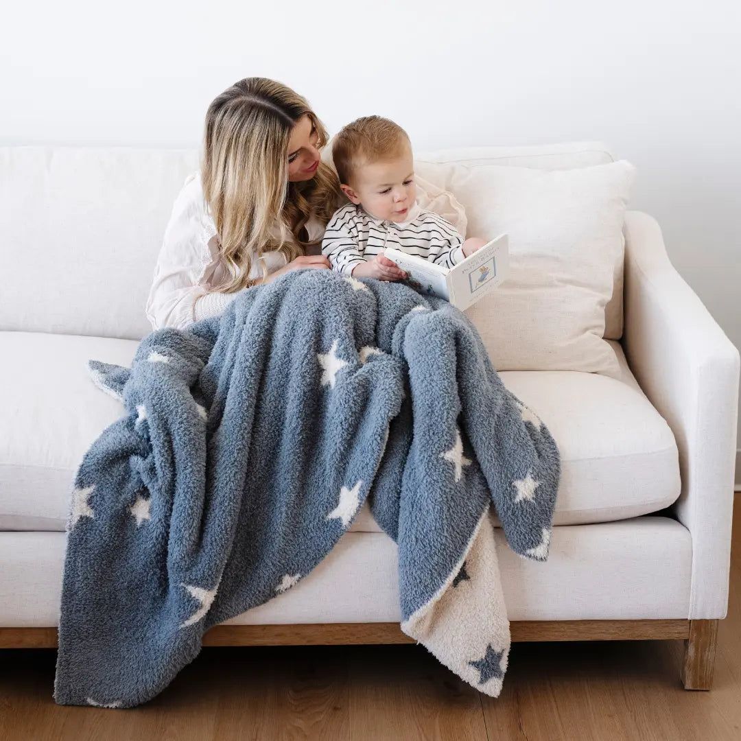 Bamboni Toddler Blanket Double Layer for Cozy Warmth Saranoni Everetts Place Boutique