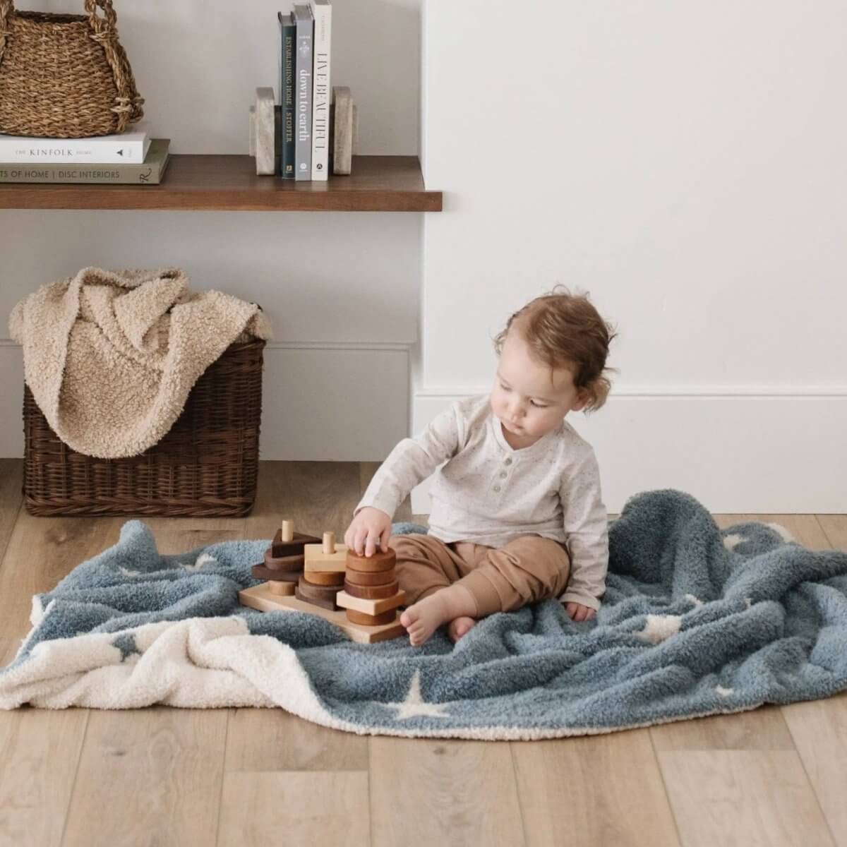 Saranoni Bamboni Toddler Blanket Double Layer for Cozy Warmth - Everetts Place Boutique - 