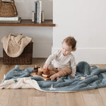 Bamboni Toddler Blanket Double Layer for Cozy Warmth Saranoni Everetts Place Boutique