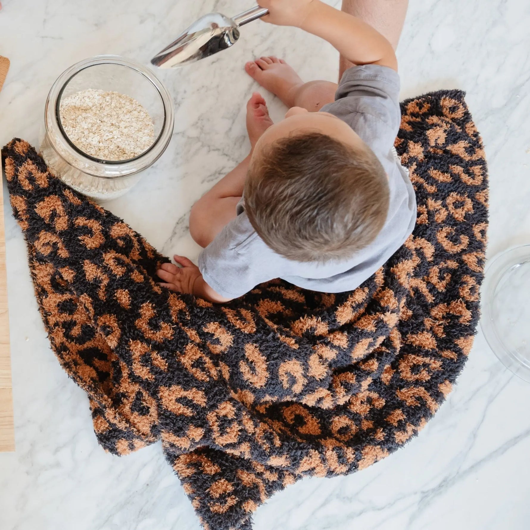 Bamboni Toddler Blanket Double Layer for Cozy Warmth Saranoni Everetts Place Boutique
