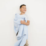 Bamboni Toddler Blankets Plush Warm Snuggle Saranoni Saranoni Everetts Place Boutique