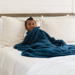 Bamboni Toddler Blankets Plush Warm Snuggle Saranoni Saranoni Everetts Place Boutique 85.00