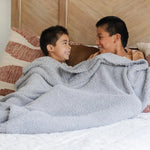 Bamboni Toddler Blankets Plush Warm Snuggle Saranoni Saranoni Everetts Place Boutique 85.00