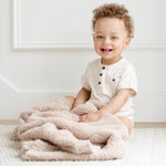 Bamboni Toddler Blankets Plush Warm Snuggle Saranoni Saranoni Everetts Place Boutique 85.00