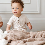Bamboni Toddler Blankets Plush Warm Snuggle Saranoni Saranoni Everetts Place Boutique