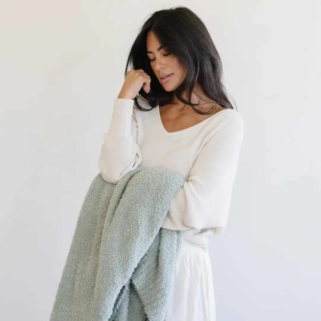 Bamboni XL Bamboo Blankets Saranoni Premium Cozy Warmth Saranoni Everetts Place Boutique 169.00