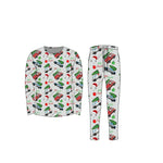 Bamboo Adult Two Piece Pajama Set, Christmas Dispatch Miller & Co. Everetts Place Boutique