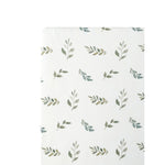 Harp Angel Boutique Premium Bamboo Crib Sheet with Soft Green Leaves for Baby's Nursery - Home & Garden > Linens & Bedding > Bedding > Bed Sheets Crib Sheets