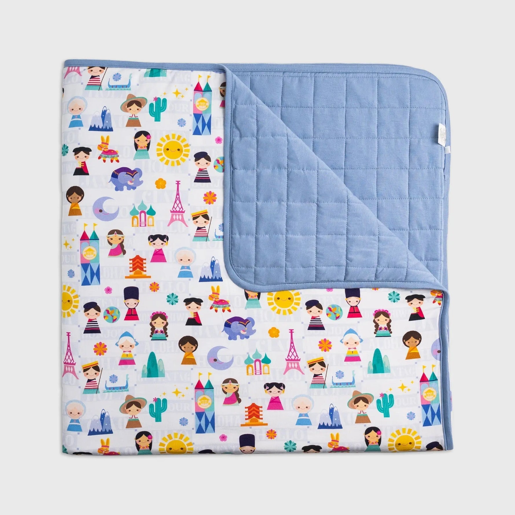 Bam & Stitch Children of the World Kids Blanket - 