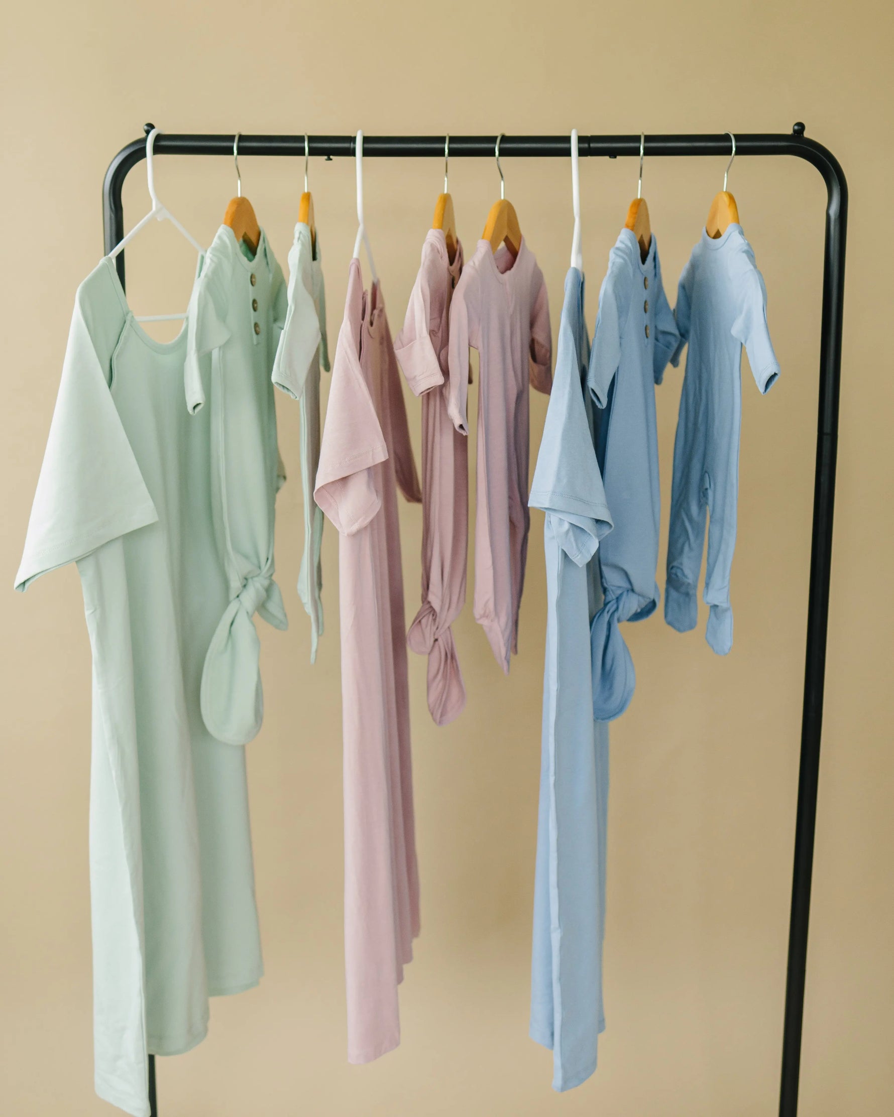 Little Joy Co. Bamboo Labor And Delivery Gown For Nursing And Skin To Skin - Apparel & Accessories > Clothing > Maternity Clothing > Maternity Dresses