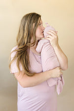 Little Joy Co. Bamboo Labor And Delivery Gown For Nursing And Skin To Skin - Apparel & Accessories > Clothing > Maternity Clothing > Maternity Dresses