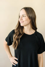 Little Joy Co. Bamboo Labor And Delivery Gown For Nursing And Skin To Skin - Apparel & Accessories > Clothing > Maternity Clothing > Maternity Dresses