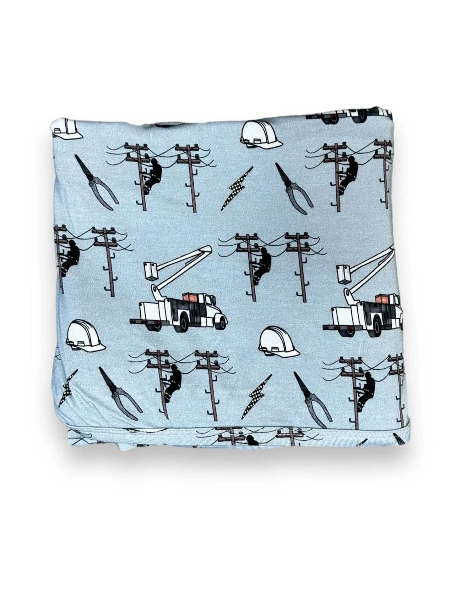 Bamboo Spandex Swaddle, Lineman Miller & Co. Everetts Place Boutique