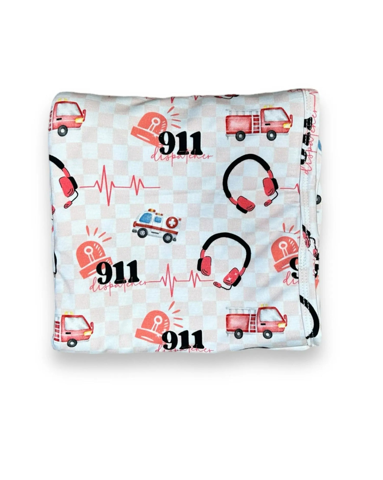 Bamboo Spandex Swaddle, Pink Dispatcher Miller & Co. Everetts Place Boutique