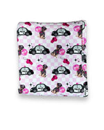 Bamboo Spandex Swaddle, Pink Police Miller & Co. Everetts Place Boutique