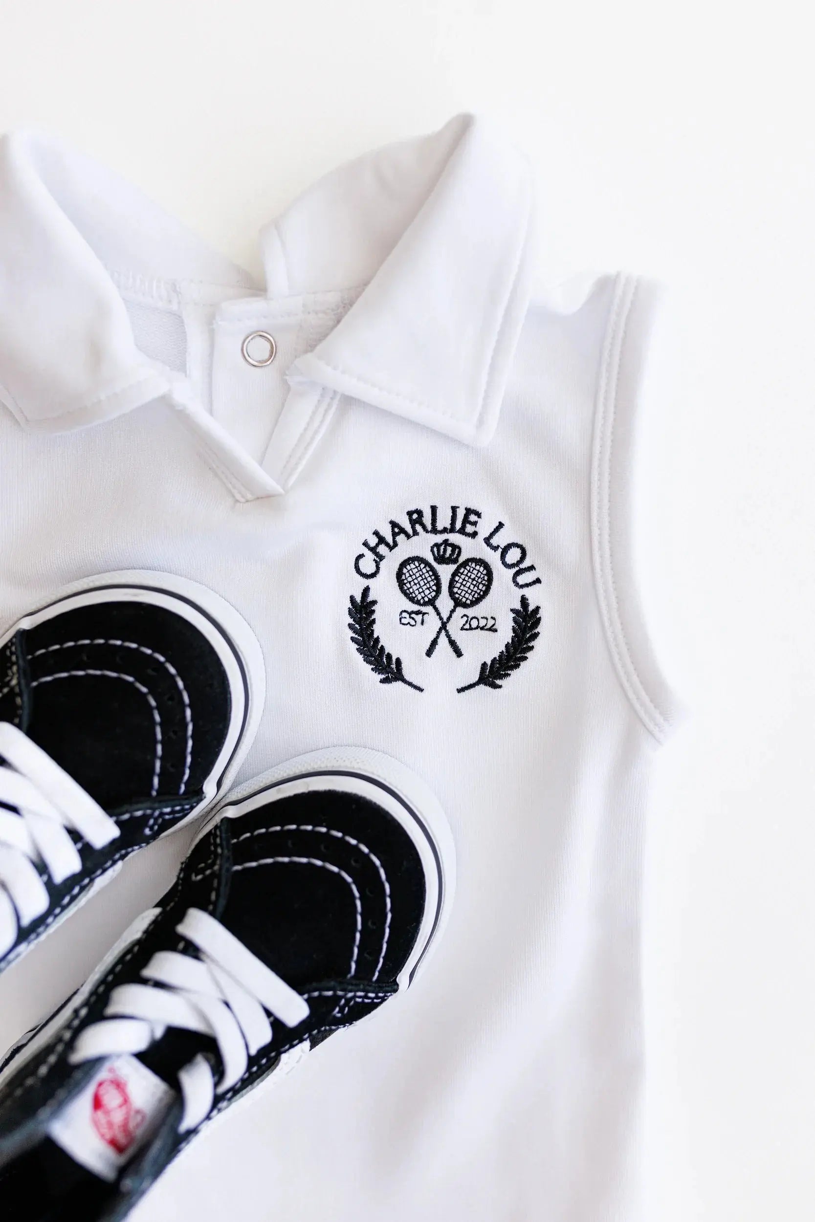 Bamboo Tennis Dress For Baby Girls Soft Breathable Wear Charlie Lou Baby Everetts Place: Online Boutique