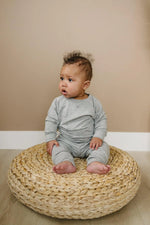 Little Joy Co. Lux Bamboo Terry Crewneck Sweatshirt With Stretch Comfort - Apparel & Accessories > Clothing > Baby & Toddler Clothing > Baby & Toddler Tops > Sweatshirts