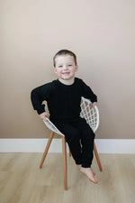 Little Joy Co. Lux Bamboo Terry Crewneck Sweatshirt With Stretch Comfort - Apparel & Accessories > Clothing > Baby & Toddler Clothing > Baby & Toddler Tops > Sweatshirts