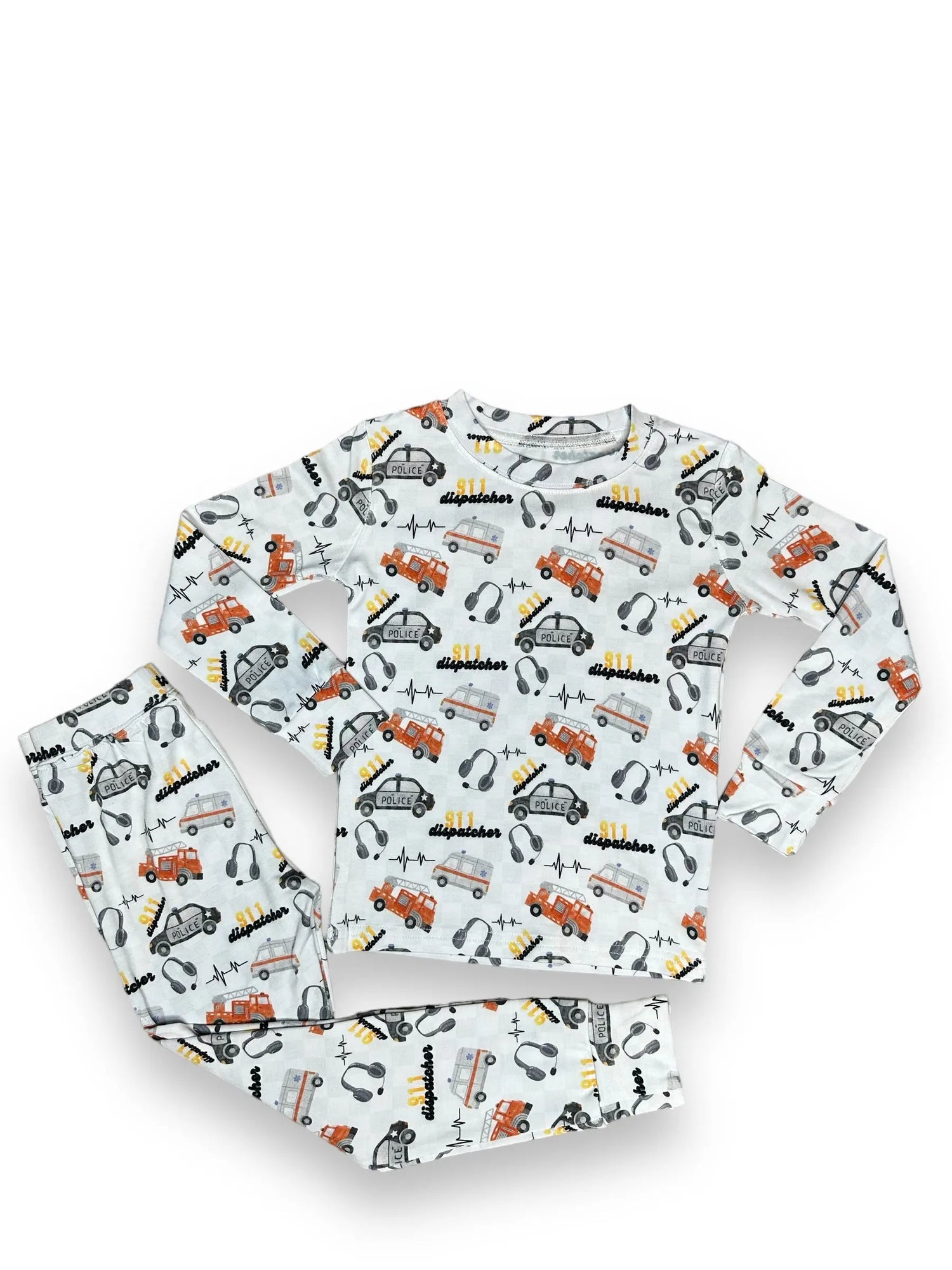 Bamboo Two Piece Pajama Set, 911 Dispatch Miller & Co. Everetts Place Boutique