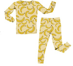 Bamboo Two Piece Pajama Set, Bananas Miller & Co. Everetts Place Boutique