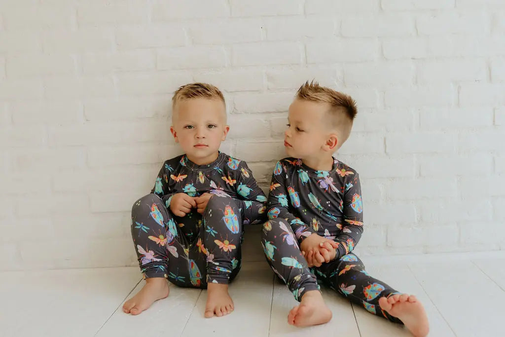 Bamboo Two Piece Pajama Set, Bugs Miller & Co. Everetts Place Boutique