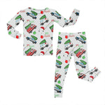 Bamboo Two Piece Pajama Set,  Christmas 911 Dispatcher Miller & Co. Everetts Place Boutique