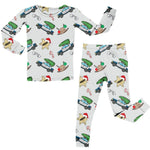 Bamboo Two Piece Pajama Set, Christmas Sheriff Miller & Co. Everetts Place Boutique