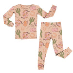 Bamboo Two Piece Pajama Set, Cowgirl Cactus Miller & Co. Everetts Place Boutique