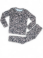 Bamboo Two Piece Pajama Set, Leopard Miller & Co. Everetts Place Boutique