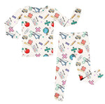 Bamboo Two Piece Pajama Set, School Teacher Miller & Co. Everetts Place Boutique