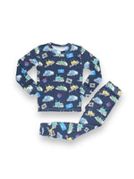 Bamboo Two Piece Pajama Set, Semi Trucks Miller & Co. Everetts Place Boutique