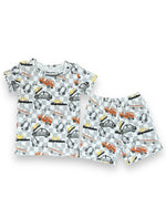 Bamboo Two Piece Short Sleeve & Shorts Pajama Set,  911 Dispatch Miller & Co. Everetts Place Boutique
