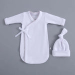 Luxie Charm Baptism Gown & Hat Set - Everetts Place Boutique - 