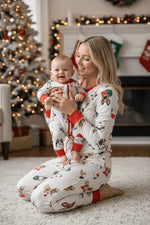 Dreamlet Bark The Halls (Women's Long Sleeve PJ) - 