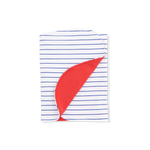 Baseball Stripe - 2 Ply Burp Cloth with Binding Angel Dear 