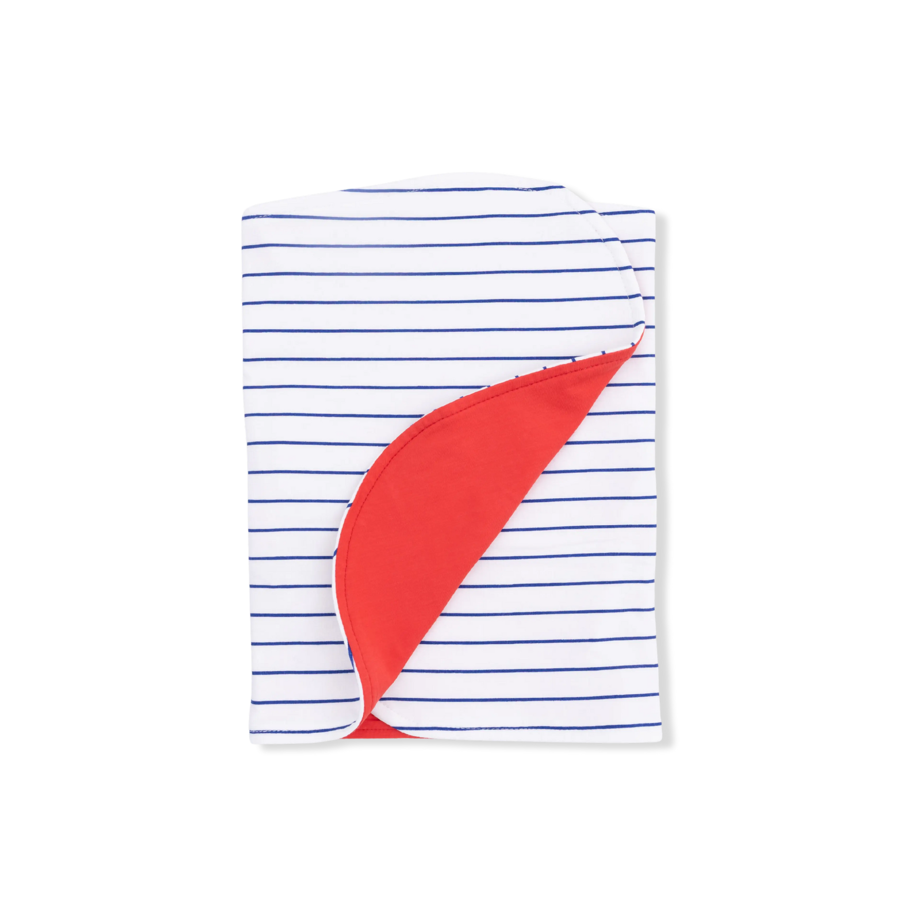 Baseball Stripe - 2 Ply Burp Cloth with Binding Angel Dear 