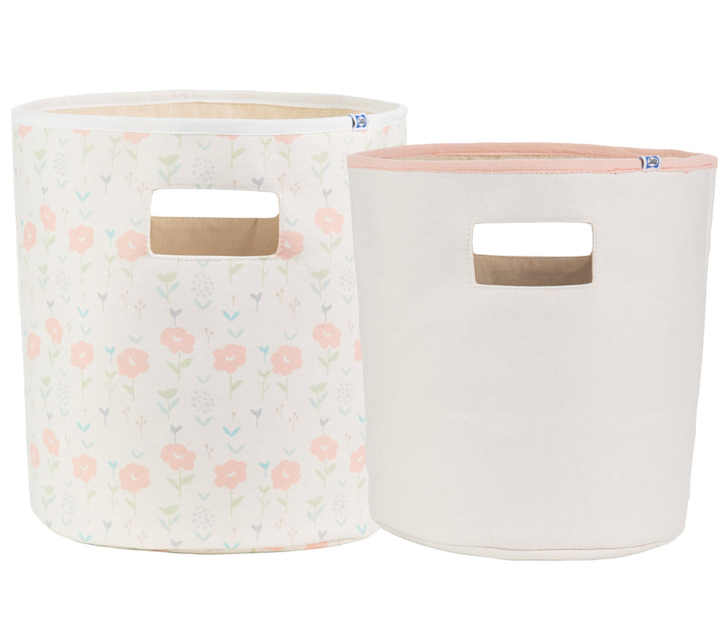 Sealy Baby Soft Storage - Coral and Blossoms Goosewaddle® | Newborn Baby Blankets Toys Teethers Bibs & More