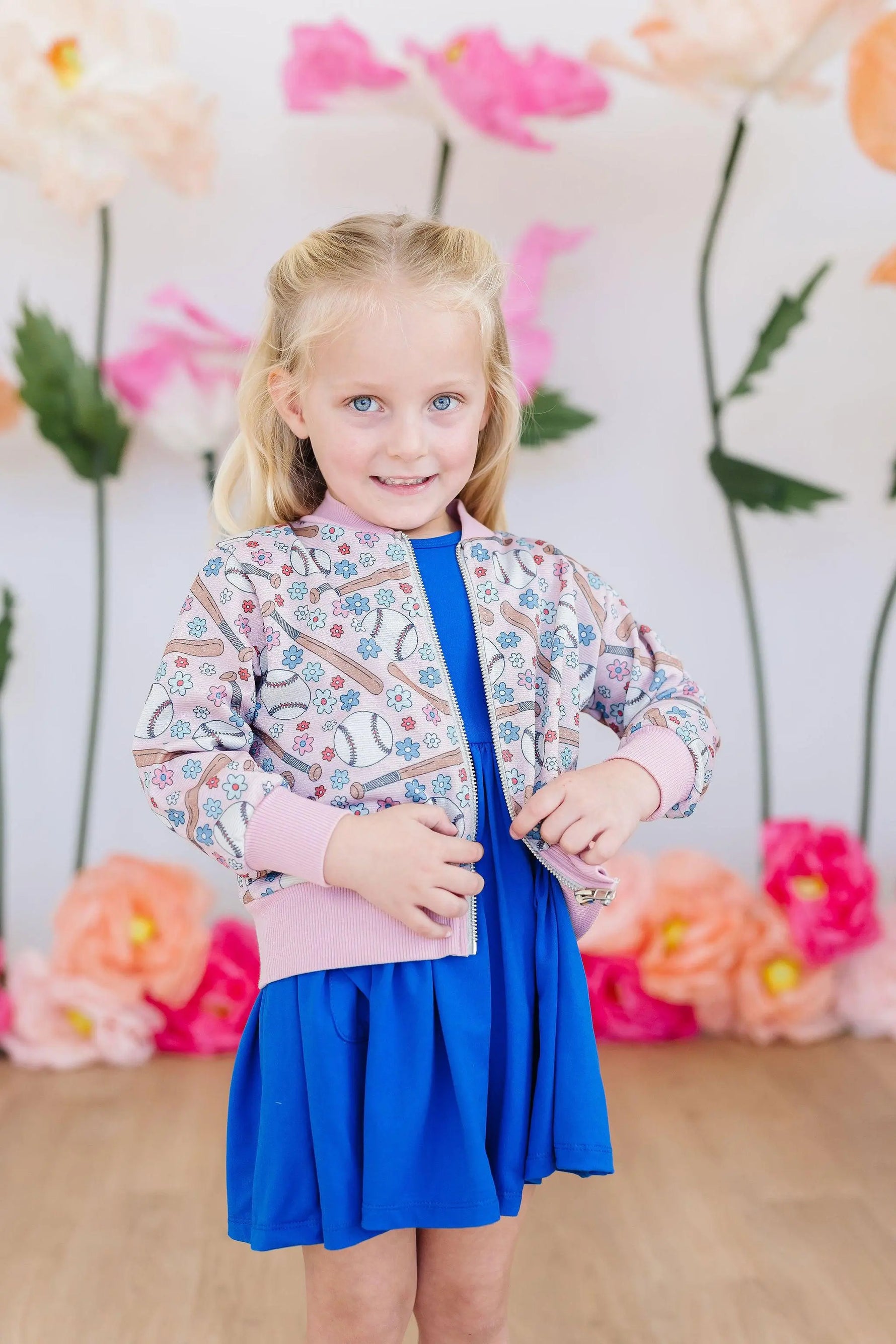 Mila & Rose ® Batter Up Shimmer Satin Jacket Mila Rose Collection - Apparel & Accessories > Clothing > Outerwear > Coats & Jackets Shimmer Jacket