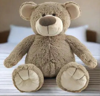 Bear Bella no. 1 by Happy Horse, soft plush toy on bed.