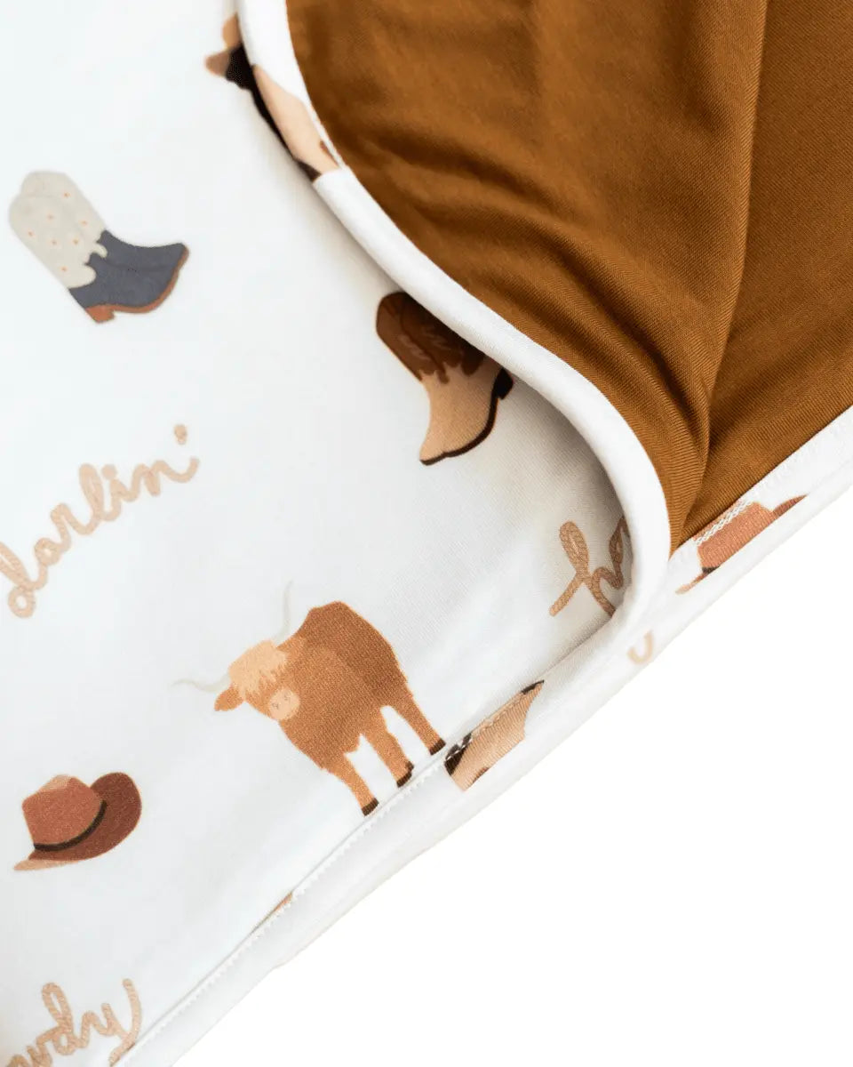 Hugga Babies Bedtime Buckaroo Huggable Blanket - Everetts Place Boutique - 