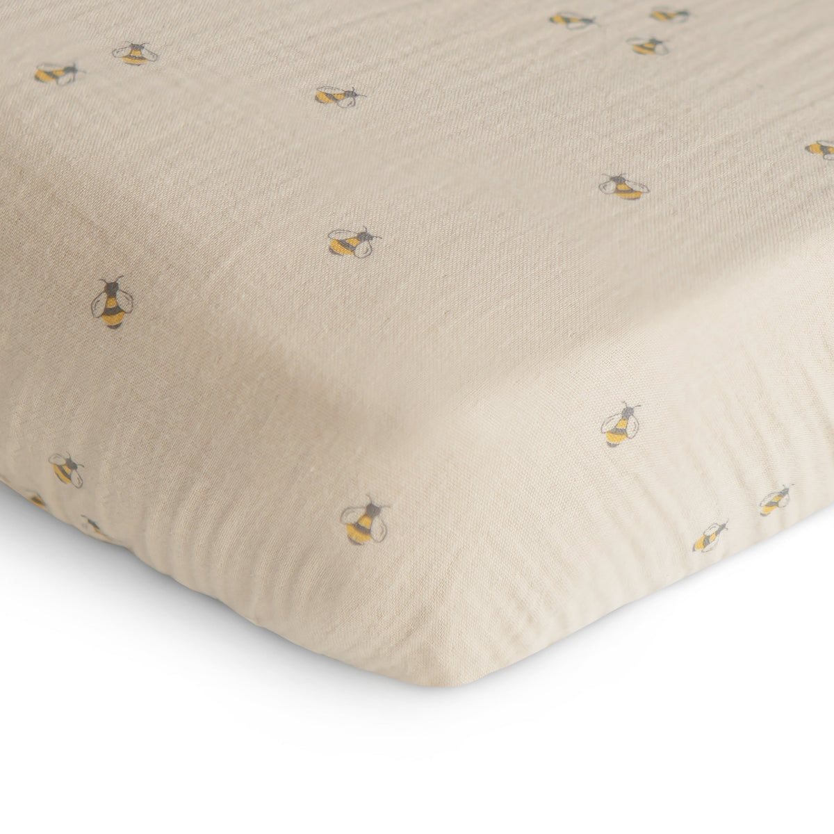 Extra Soft Muslin Crib Sheet by Mushie