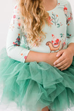 Mila & Rose ® Believe In Your Elf 3/4 Tutu Leotard For Girls Dance - Everetts Place Boutique - 