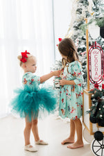 Mila & Rose ® Believe In Your Elf Three Fourth Sleeve Ruffle Twirl Dress - Apparel & Accessories > Clothing > Dresses Twirl Ruffle Dress 3/4