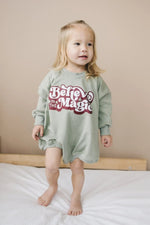 Little Joy Co. Believe in the Magic Christmas Sweatshirt Romper - Everetts Place Boutique - 