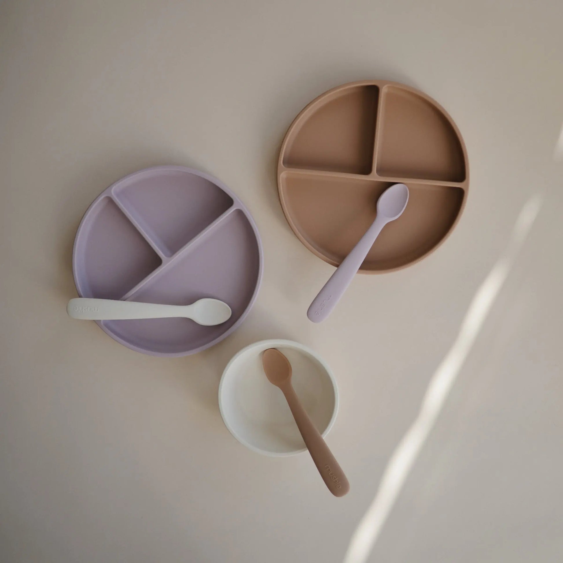 Silicone Suction Bowl for Kids Food Grade Heat Resistant Safe Feeding Mushie
